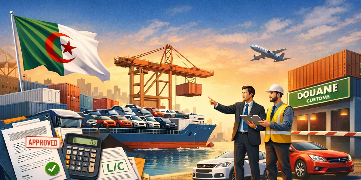 هل استيراد السيارات مسموح في الجزائر