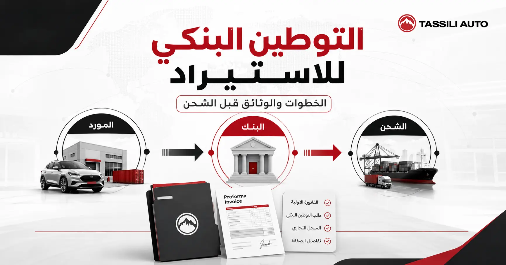 التوطين البنكي للاستيراد في الجزائر