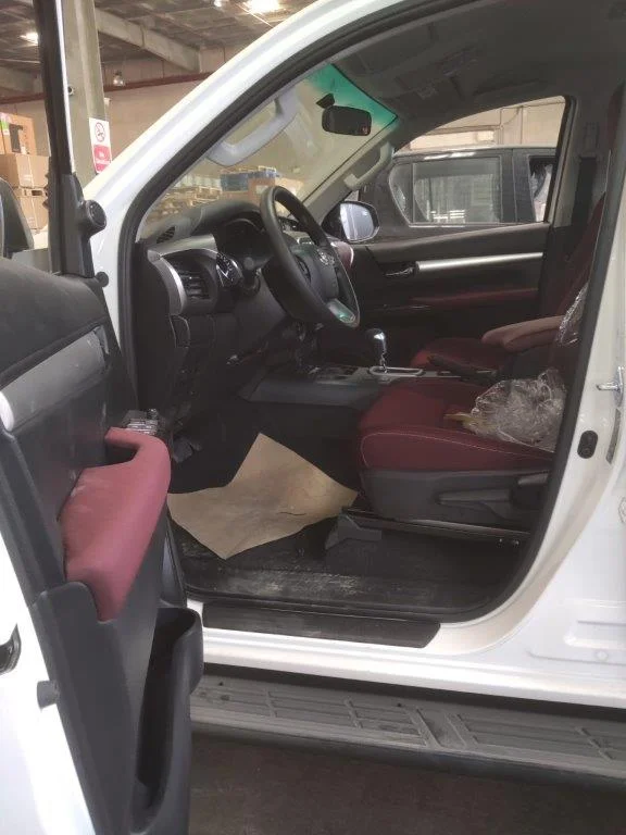 Loading Hilux Car Shipment